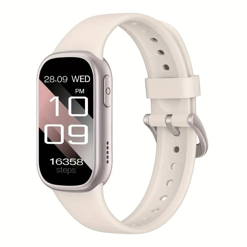 Waterproof Fitness Smartwatch with Magnetic Charging