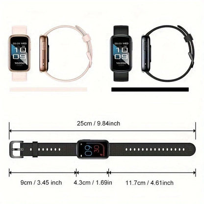 Waterproof Fitness Smartwatch with Magnetic Charging