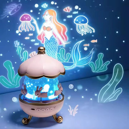 Rechargeable Bedtime Projector with Wireless Speaker