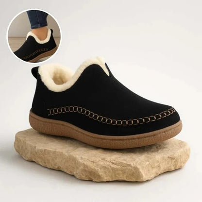 Orthopedic Fleece Lined Shoes with Cushioned Support