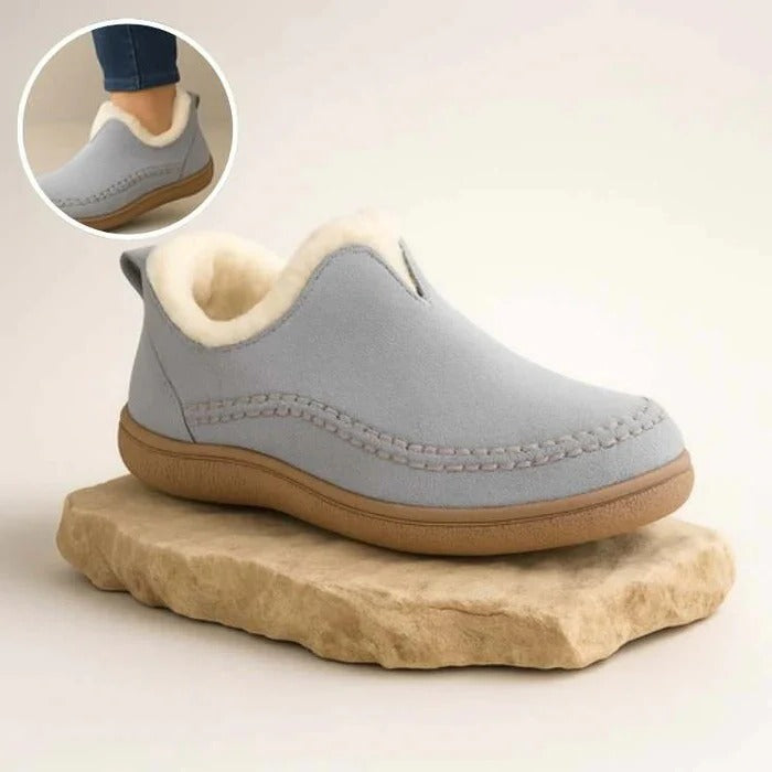 Orthopedic Fleece Lined Shoes with Cushioned Support