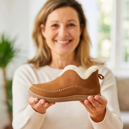 Orthopedic Fleece Lined Shoes with Cushioned Support
