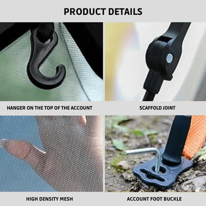 Instant Pop Up Tent with Built In Frame Structure