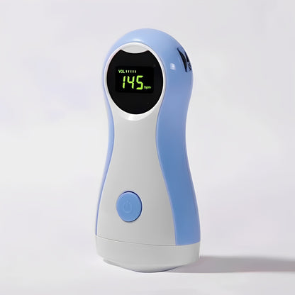 Handheld Pregnancy Listening Device with LCD Display and Headphone Output