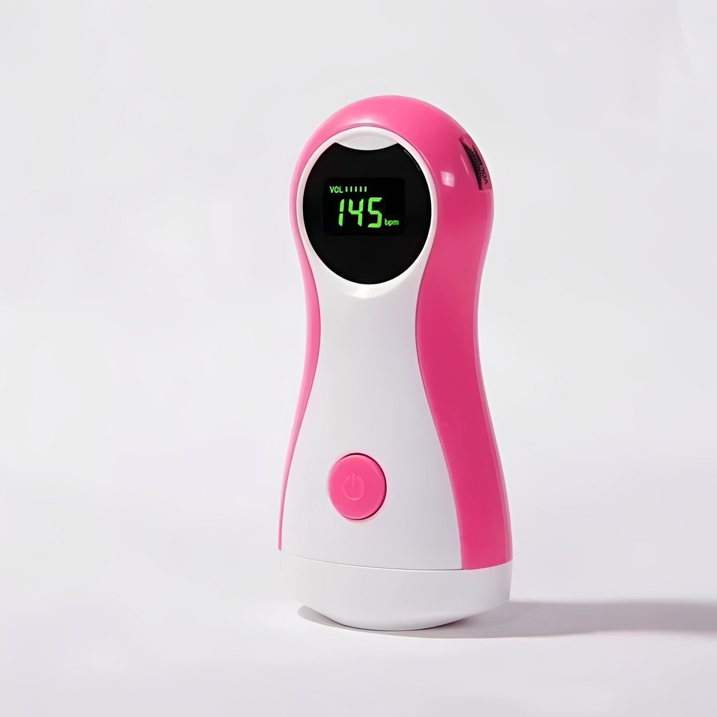 Handheld Pregnancy Listening Device with LCD Display and Headphone Output