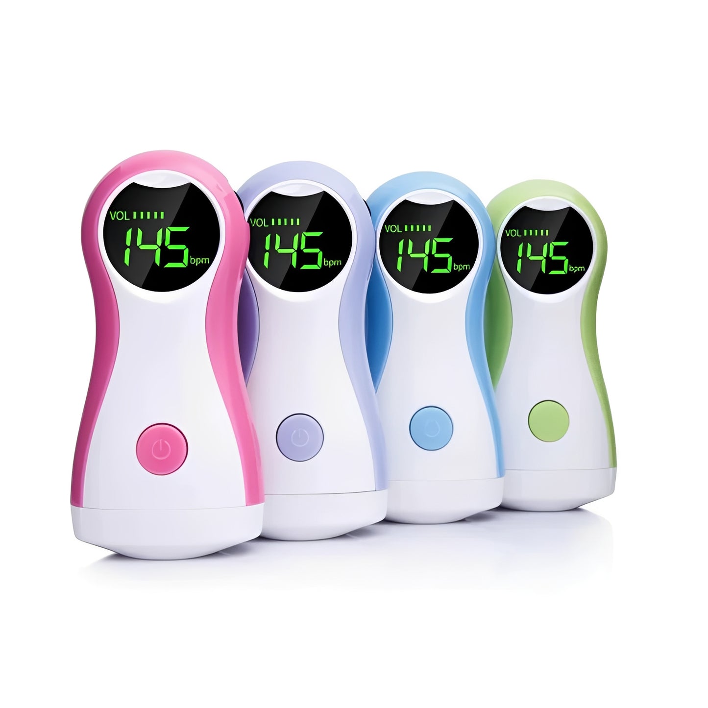Handheld Pregnancy Listening Device with LCD Display and Headphone Output