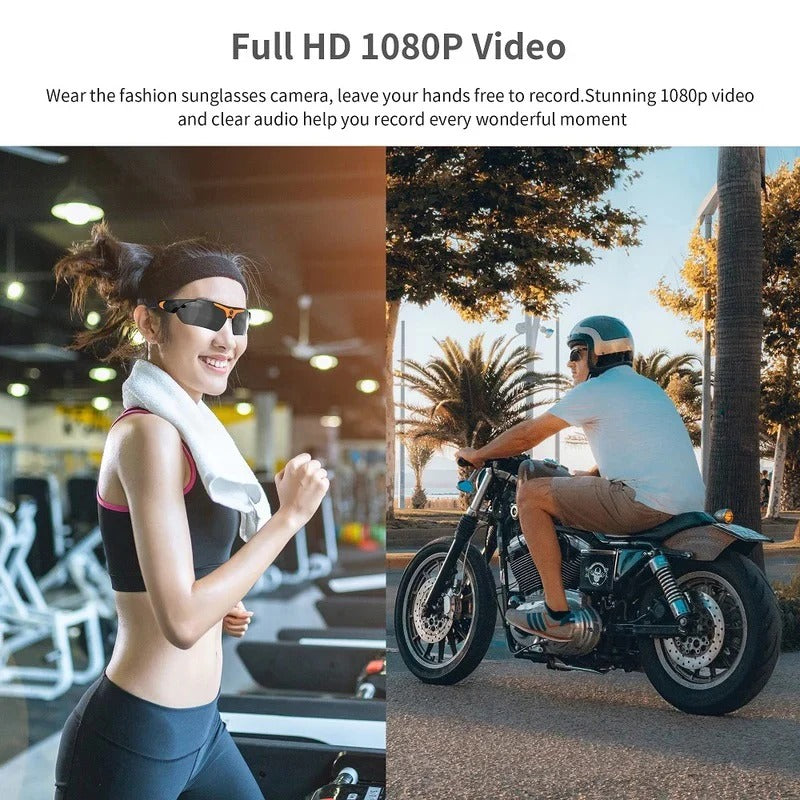 POV Video Recording Sunglasses with Built In Camera