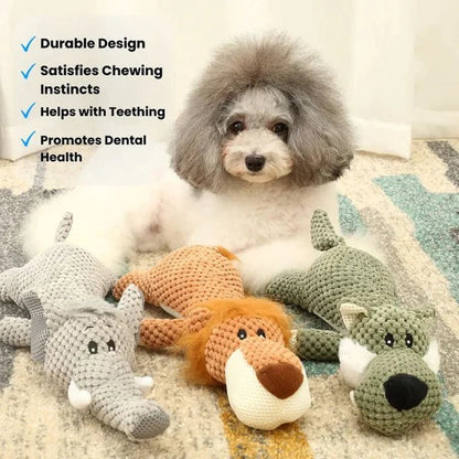 Durable Stitch Plush Dog Toy for Tug and Fetch