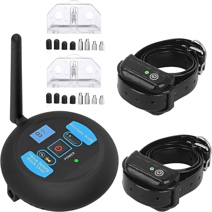 Wireless Dog Boundary System with Remote Training Control