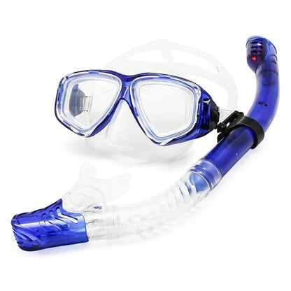 Tempered Glass Scuba Mask with Silicone Seal, Anti Fog Lens