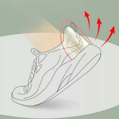 Cushioned Silicone Heel Inserts for Support and Comfort