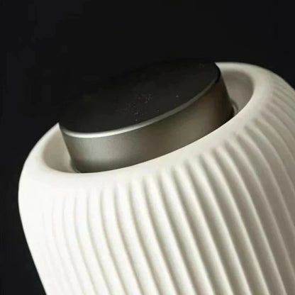Ceramic Pet Urn with Secure Lid for Memorial Keepsake