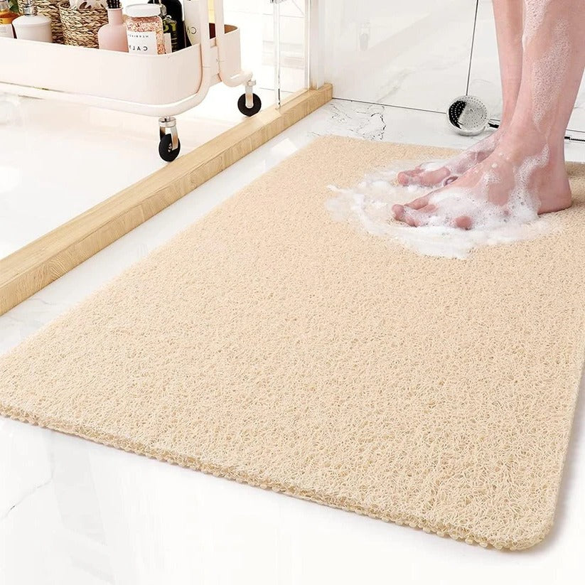 Textured Non Slip Shower Mat with Porous Drainage