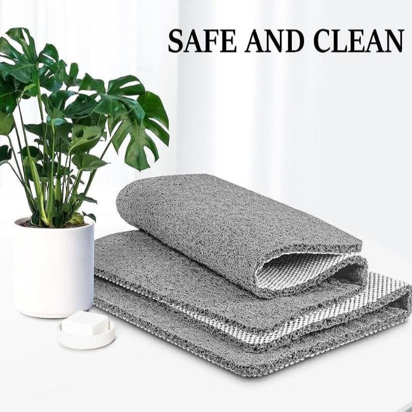 Textured Non Slip Shower Mat with Porous Drainage