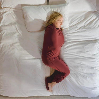 Unisex Wearable Swaddle Wrap Blanket Onesie with Open Drape Design