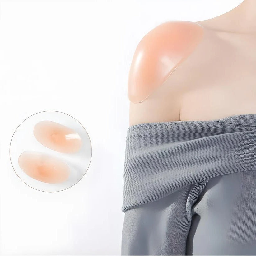 Silicone Anti Slip Shoulder Pads with Flexible, Breathable Design for Women
