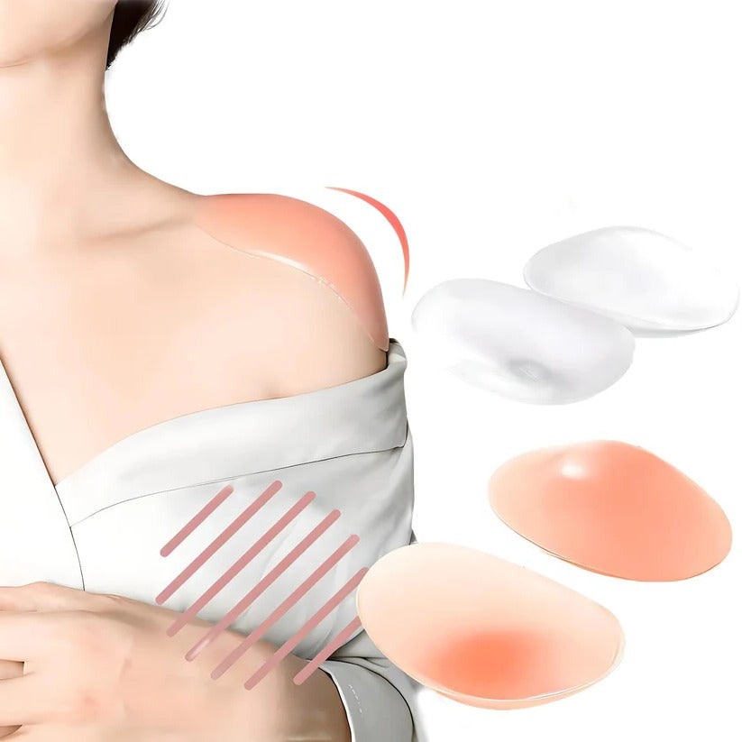 Silicone Anti Slip Shoulder Pads with Flexible, Breathable Design for Women