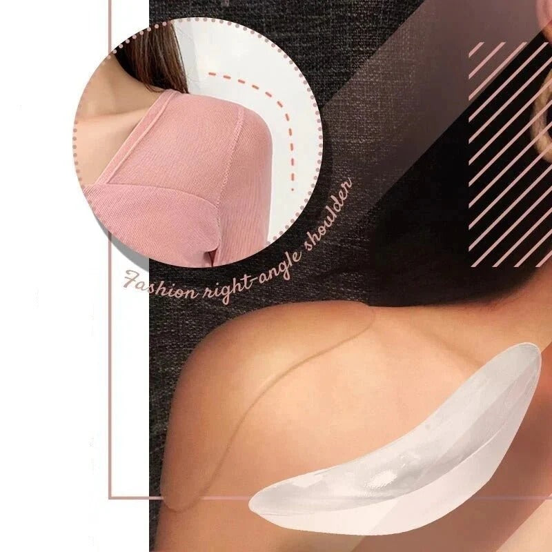 Silicone Anti Slip Shoulder Pads with Flexible, Breathable Design for Women