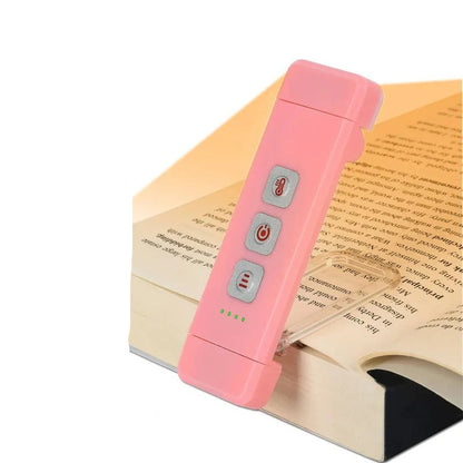 Mini USB Rechargeable LED Reading Lamp with Timer and Clip On Design