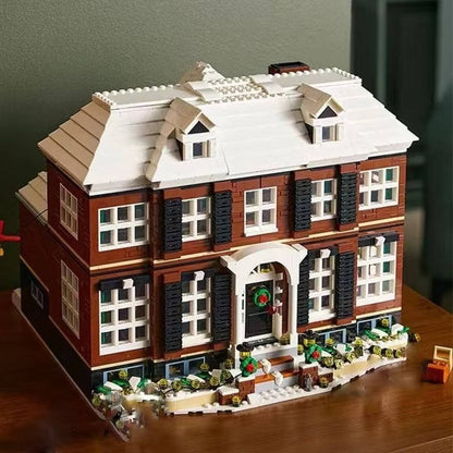Miniature House Building Block Model Kit for Adults with Detailed Architecture