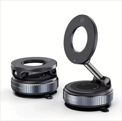 Foldable Magnetic Car Phone Mount with 360 Degree Hands Free Rotation