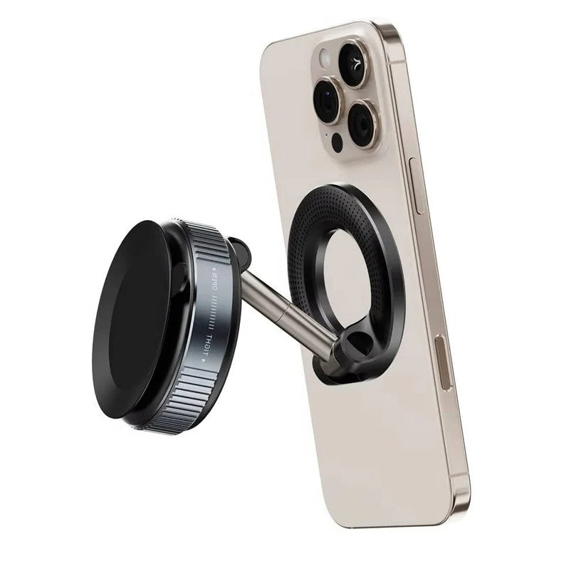 Foldable Magnetic Car Phone Mount with 360 Degree Hands Free Rotation