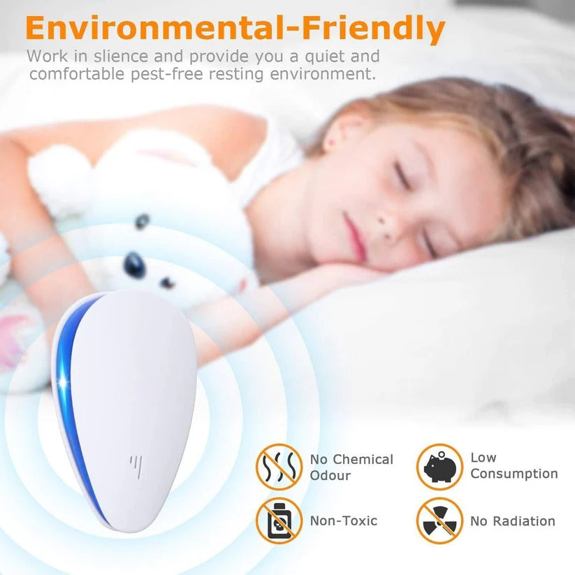 Plug In Ultrasonic Pest Repeller for Bed Bugs and Indoor Insects
