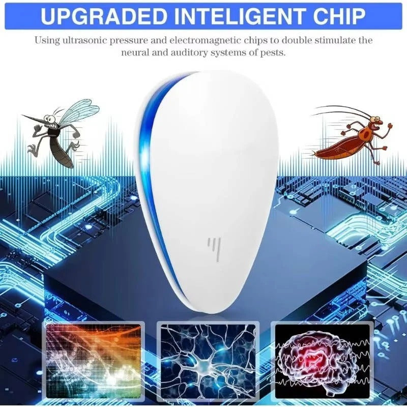 Plug In Ultrasonic Pest Repeller for Bed Bugs and Indoor Insects
