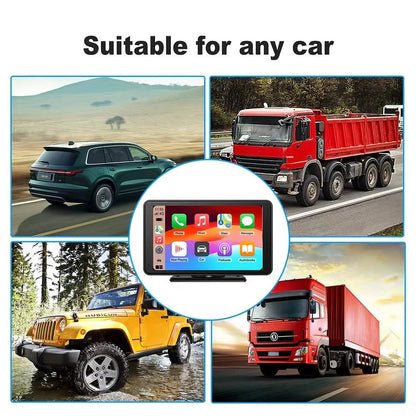 Wireless 7 Inch Car Touchscreen Displace with Voice Control for Vehicles