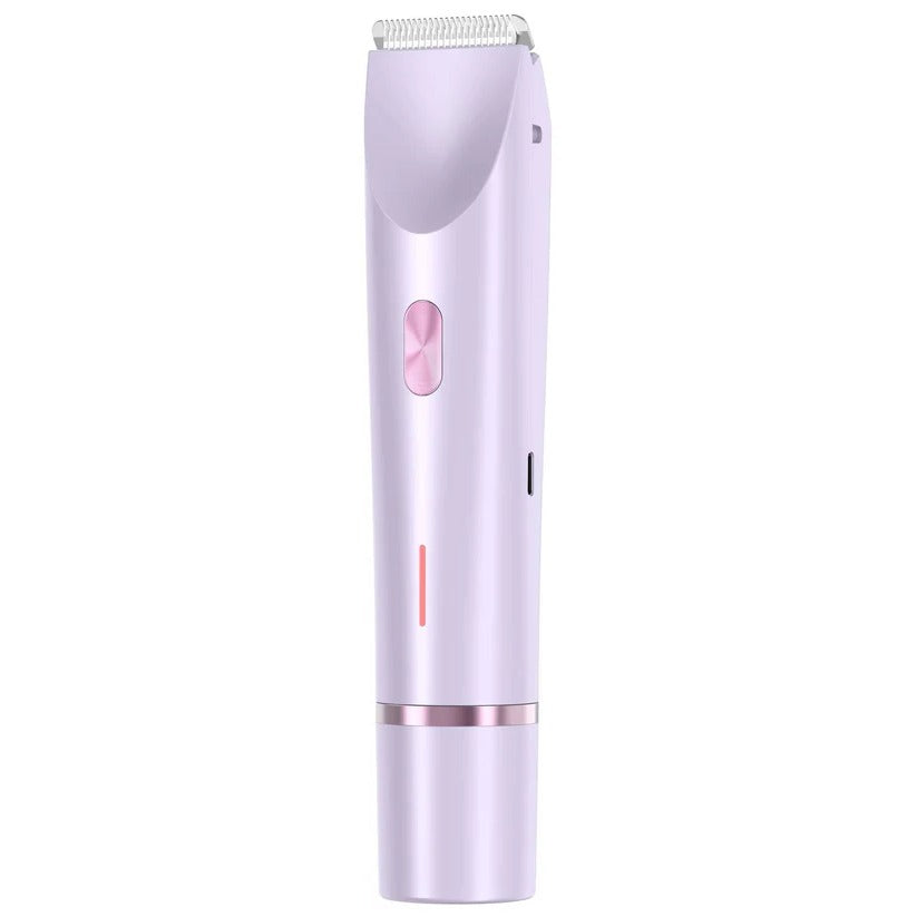 Women’s Dual Head Body Trimmer with IPX7 Waterproof  Rechargeable Design