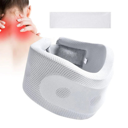 Travel Neck Support Brace with Breathable Fabric and Velcro Fit