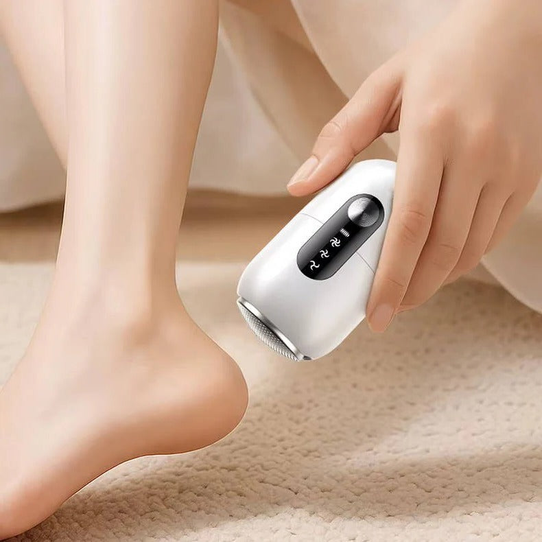 Rechargeable Electric Foot File with Adjustable Speed for Callus Removal