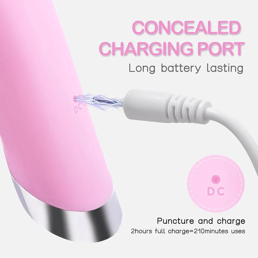 Rechargeable Silicone Face Scrubber with Heated Massage