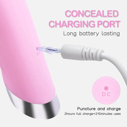 Rechargeable Silicone Face Scrubber with Heated Massage