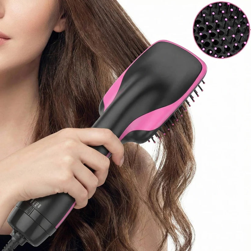 1000W Paddle Blow Dryer Brush with 3 Adjustable Heat Setting