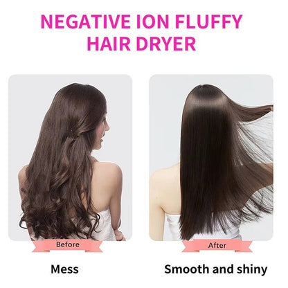 1000W Paddle Blow Dryer Brush with 3 Adjustable Heat Setting