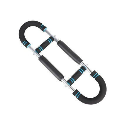 Portable Chest and Arm Resistance Trainer for Men with Adjustable 60-90 Lbs Workout Resistance