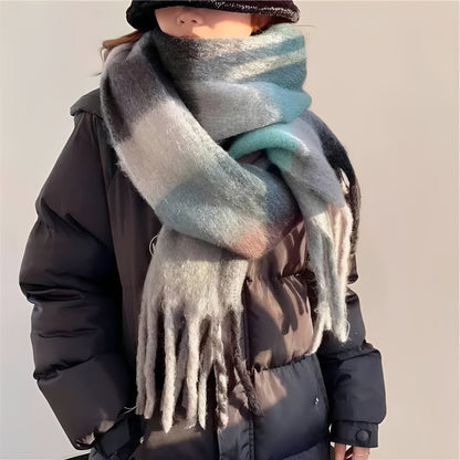Women's Cashmere Scarf with Lightweight Winter Wrap