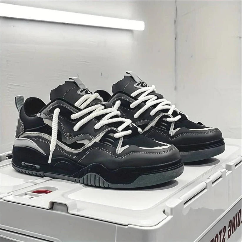 Men's Thick Sole Chunky Casual Sneakers for Everyday Wear