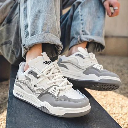Men's Thick Sole Chunky Casual Sneakers for Everyday Wear