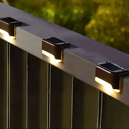 Waterproof Solar Powered LED Outdoor Lights with Automatic Dusk to Dawn Sensor