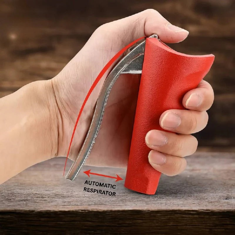 Zinc Alloy Lever Nutcracker for Walnuts Almonds Hazelnuts with Easy Grip Handle