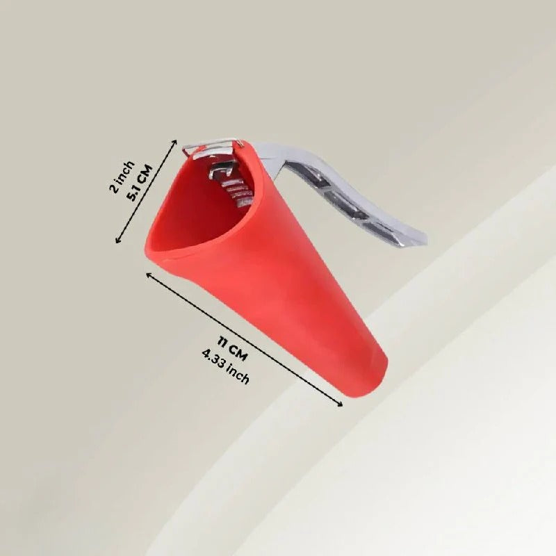 Zinc Alloy Lever Nutcracker for Walnuts Almonds Hazelnuts with Easy Grip Handle