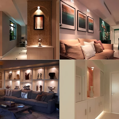 Rechargeable Wireless LED Spotlight with Warm Ambient Glow