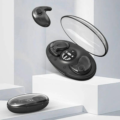 Flat Profile Wireless Earphones with Active Noise Reduction Support