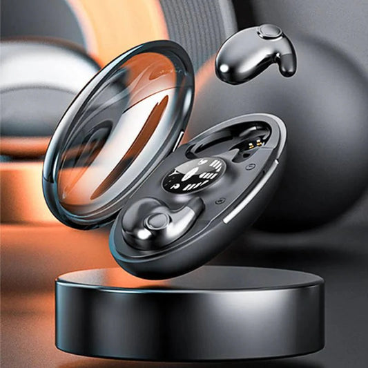 Flat Profile Wireless Earphones with Active Noise Reduction Support