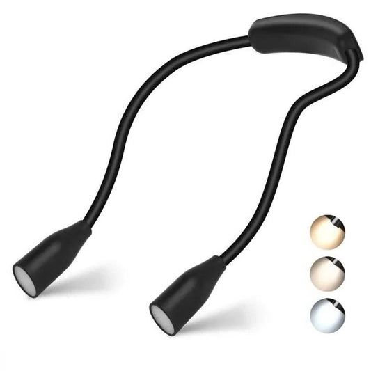 Flexible Rechargeable LED Neck Light for Reading