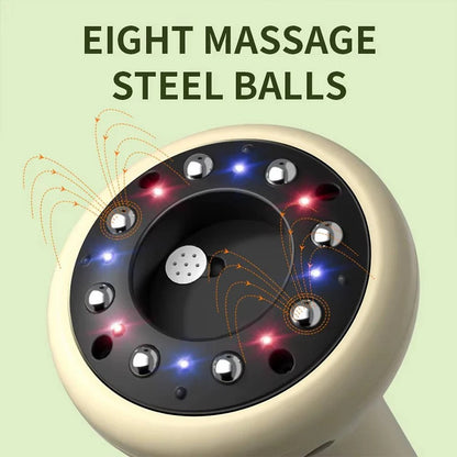 Electric Vacuum Cupping Massage Device with Heat and LED Display