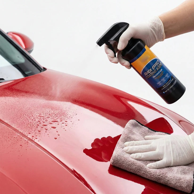 Car Paint Coating Spray 500ml with Water Repellent Gloss Care Finish
