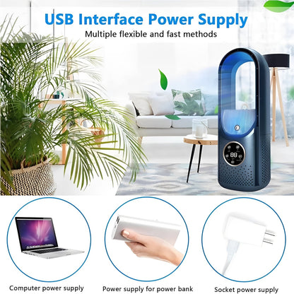 3 in 1 Portable Air Cooling Fan with Humidifier and DC Brushless Motor